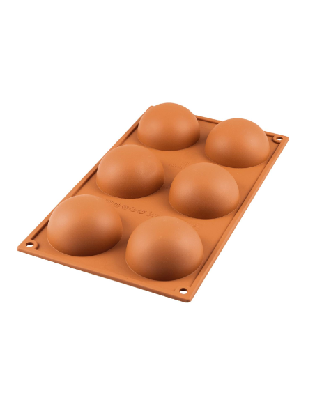 Flex Bakmat 6  Halve Bol Ø 7 cm