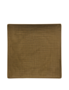 Rosenthal Mesh Vierkant Dinerbord 27 cm Walnut