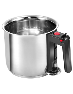 Bain-Mariepan RVS met kijkvenster