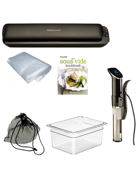 Wartmann Sous-Vide Koken Startset 6-delig