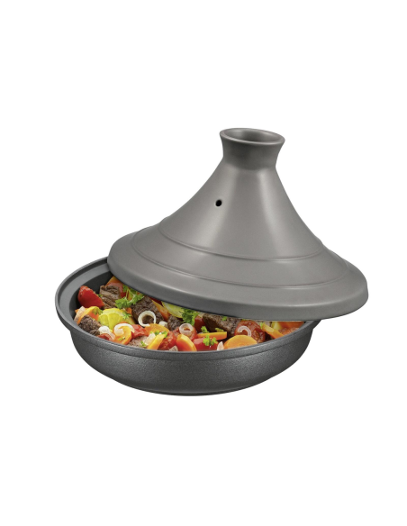 Spring Tajine gietijzer 28cm zwart