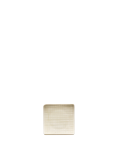 Rosenthal Mesh Side Plate Vierkant 9 cm Cream