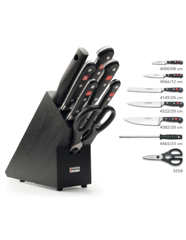 Wüsthof Messenblok Classic 8-delig