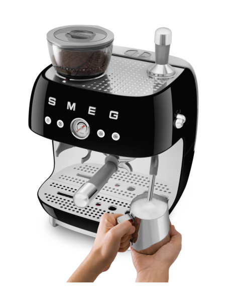 Smeg Espressomachine zwart
