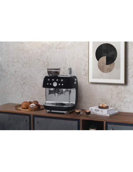 Smeg Espressomachine zwart