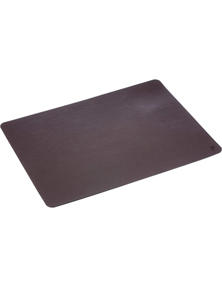 Placemat Gerecycled Leder Bruin