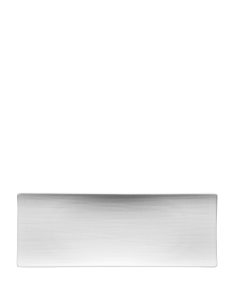 Rosenthal Mesh Vlakke Schaal 34 x 13 cm Wit