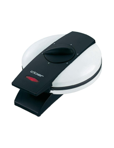 Cloer Wafelijzer Harten 16,5cm wit