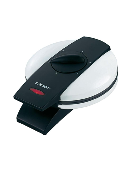 Cloer Wafelijzer Harten 16,5cm wit