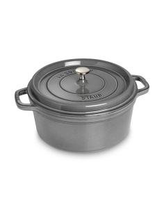 Staub Ronde Braadpan Grafiet 28 cm
