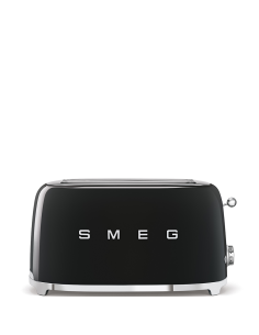 Smeg Broodrooster 2x4 Zwart