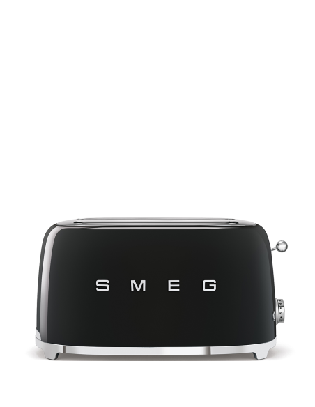 Smeg Broodrooster 2x4 Zwart