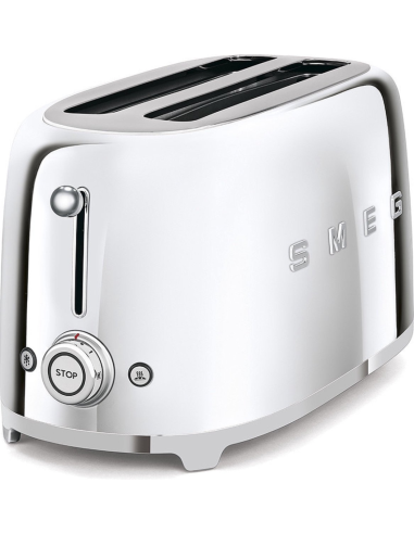 Smeg Broodrooster 2x4 Chroom