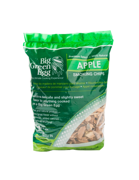 BIG GREEN EGG WOOD CHUNKS APPLE
