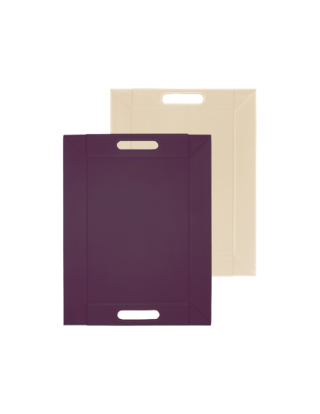 FreeForm Dienblad / Placemat 45 x 35 cm paars/creme