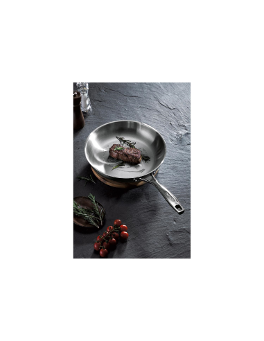 CHEFS&CO Koekenpan RVS Ø 28 cm