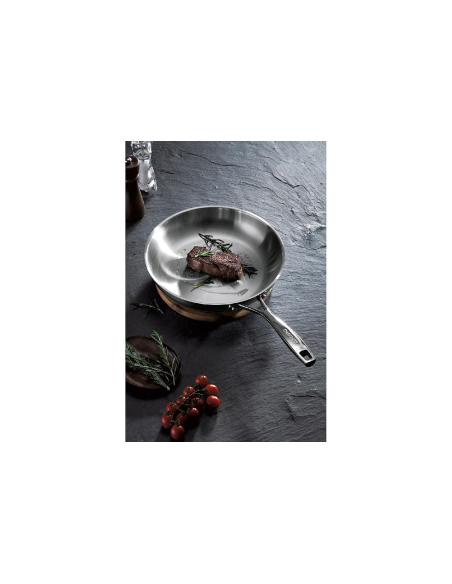 CHEFS&CO Koekenpan RVS Ø 28 cm