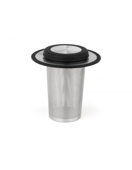 Theefilter met onderzetter XL RVS