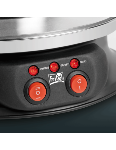 Chinese Fondueset RVS, elektrisch