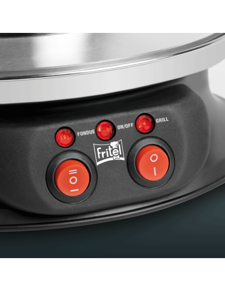 Chinese Fondueset RVS, elektrisch