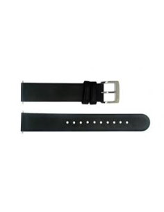 Mondaine Horlogeband Zwart Voor Classic 30,33 en Evolution 30 mm