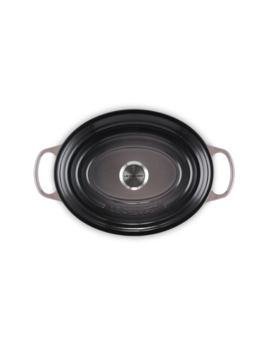 Le Creuset Braad- / Stoofpan Signature ovaal Flint 31cm 6,3l