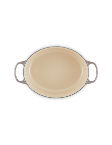 Le Creuset Braad- / Stoofpan Signature ovaal Flint 31cm 6,3l