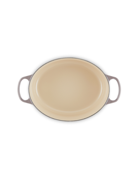 Le Creuset Braad- / Stoofpan Signature ovaal Flint 31cm 6,3l