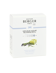 Maison Berger Autoparfum Navulling 2x Savon d'Autrefois