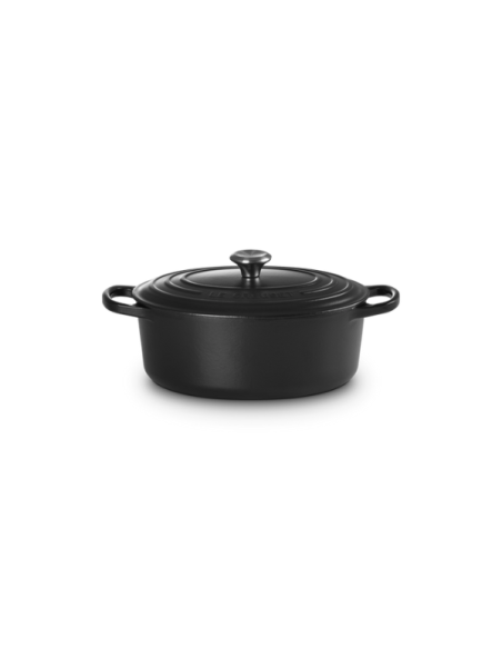 Braad- / Stoofpan Signature ovaal Mat Zwart 29cm 4,7l