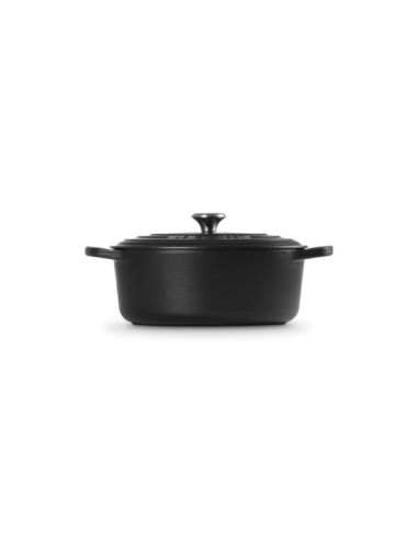 Braad- / Stoofpan Signature ovaal Mat Zwart 29cm 4,7l