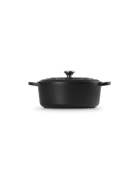 Braad- / Stoofpan Signature ovaal Mat Zwart 29cm 4,7l
