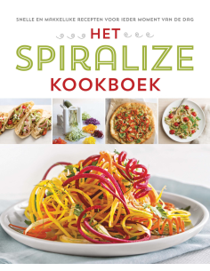 Boek -Het spiralize kookboek-