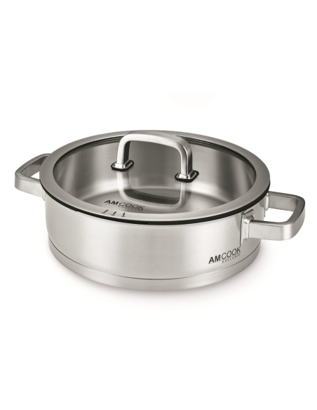 AMCOOK Downdraft Braadpan 28 cm m.d.