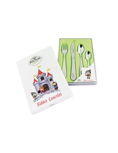 Keltum Ridder Lancelot Kinderbestek 4-Delig