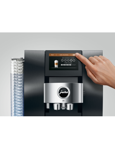 Jura Koffievolautomaat Z10 EA Signature Line Aluminium Dark Inox