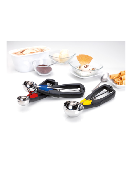 Portioneerlepel 43 mm blauw