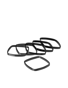 Blomus Set-6 servetringen Fino Zwart 