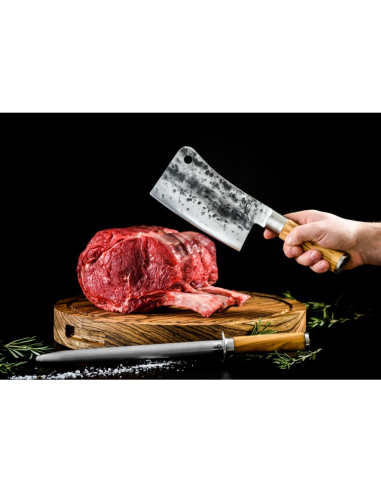 Forged Olive Cleaver/ Hakbijl