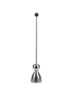 Clack Eierkoptikker RVS-Zwart