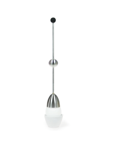 Clack Eierkoptikker RVS-Zwart