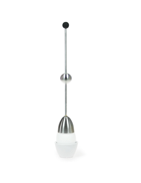 Clack Eierkoptikker RVS-Zwart