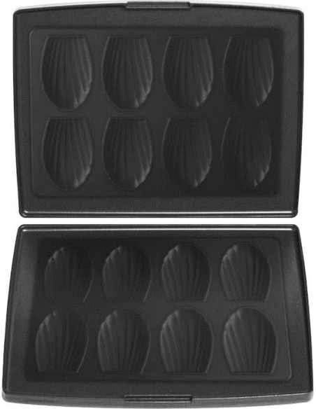 Fritel Set bakplaten voor 8 Madeleines voor Fritel CW toestellen
