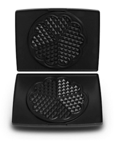 Fritel Set bakplaten Hartenwafels voor Fritel CW toestellen