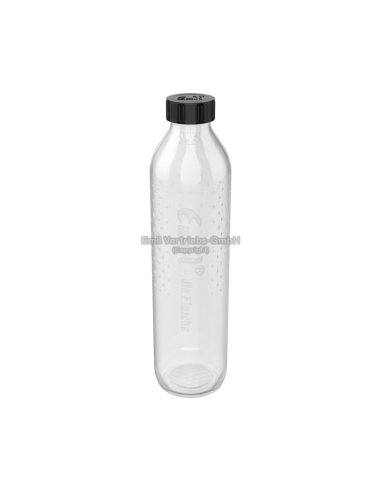 Glazen drinkfles met mantel 0,75 L Stippen