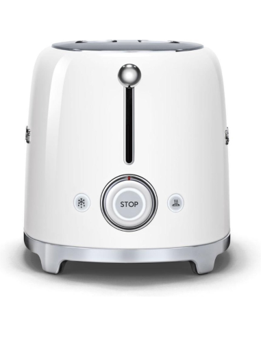 Smeg Broodrooster 2x4 Wit