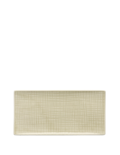 Rosenthal Mesh Schaal Vlak 26x13cm Cream