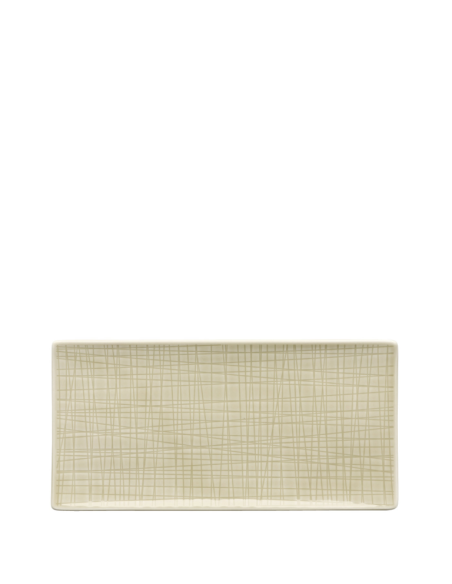 Rosenthal Mesh Schaal Vlak 26x13cm Cream