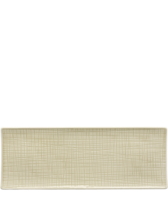 Rosenthal Mesh Schaal Vlak 34x13cm Cream