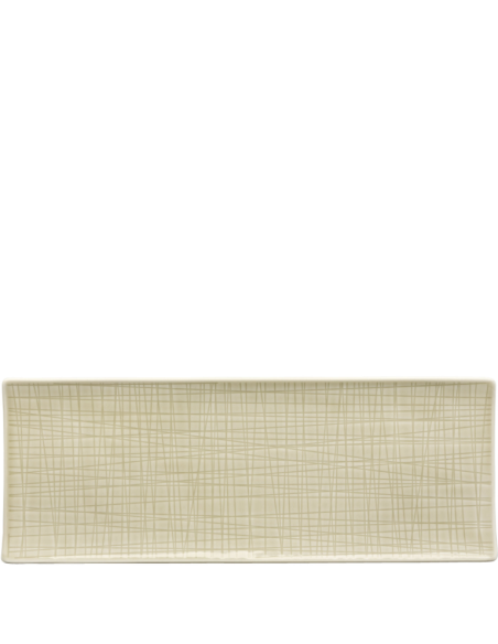 Rosenthal Mesh Schaal Vlak 34x13cm Cream